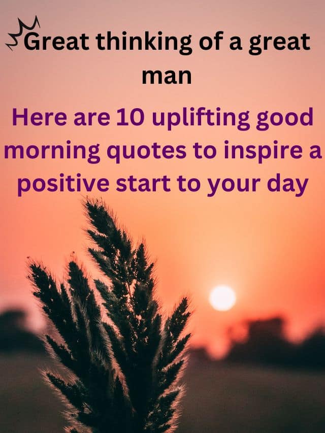 Good Morning Quotes