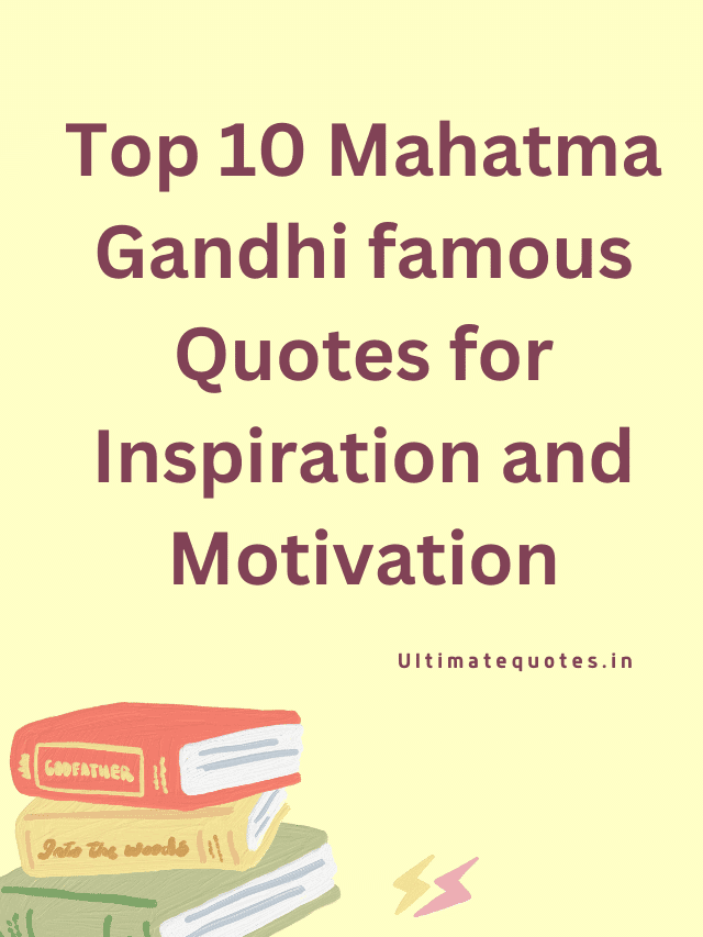 Mahatma gandhi quotes