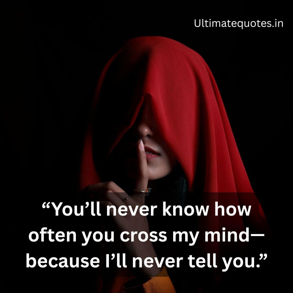 hidden secret love quotes