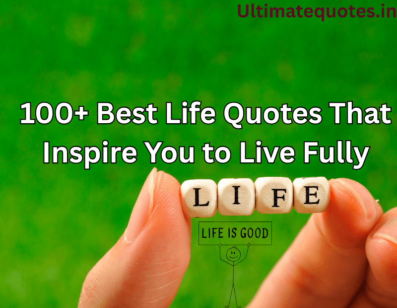 Life Quotes in english