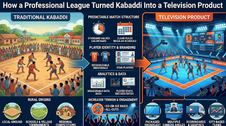 How a Professional League Turned Kabaddi Into a Television Product